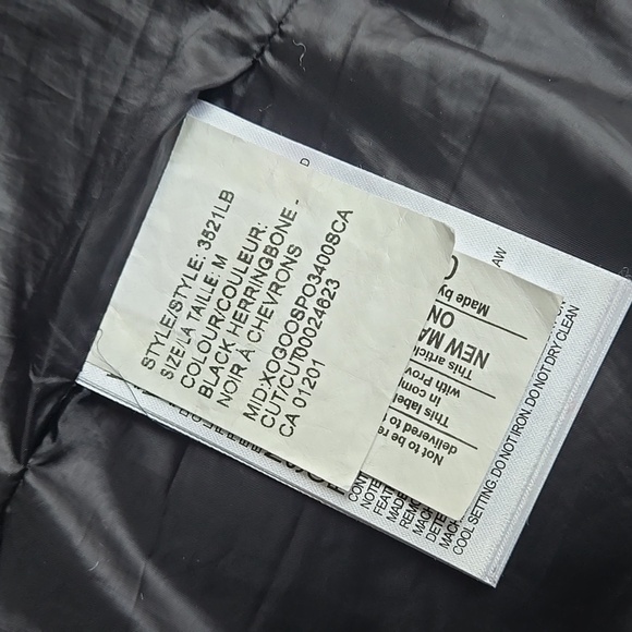 Canada Goose Shelburne parka M herringbone, black label - Picture 8 of 16